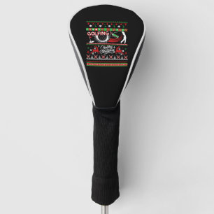 Golfing Shirts - Golfing Christmas Shirts Golf Head Cover