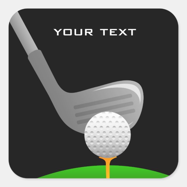 Golfing Sticker (Front)