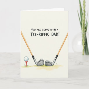 Golfing Sweet Fathers Day Card