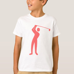 Golfing - Tropical Pink T-Shirt