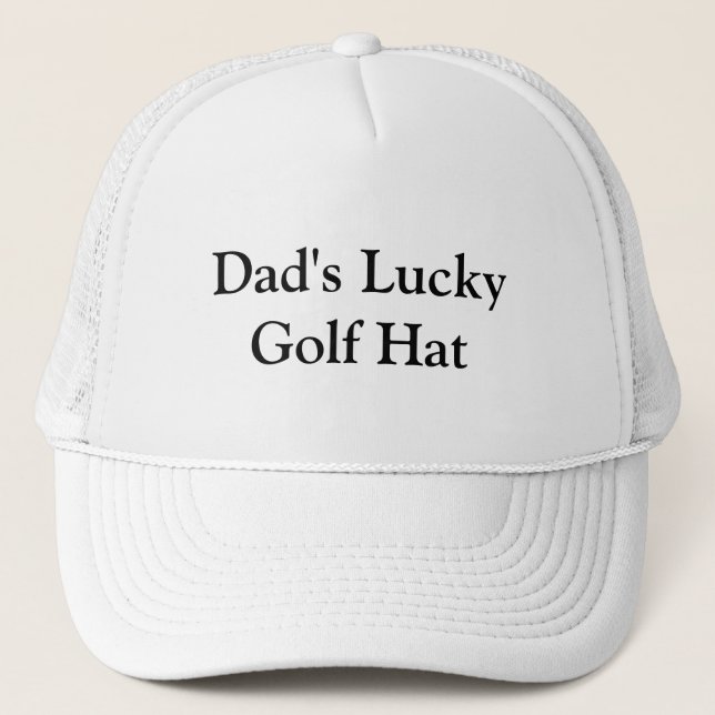 GOLFING TRUCKER HAT (Front)