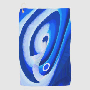 Golfing wizard golf towel