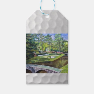 Golfland painting gift tag