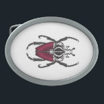 Goliath beetle belt buckle<br><div class="desc">Hand-drawn vector illustration of goliath beetle</div>