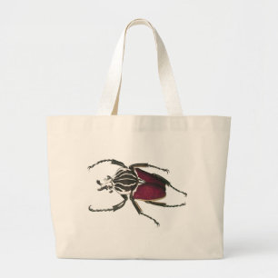 Goliath Beetle Large Tote Bag