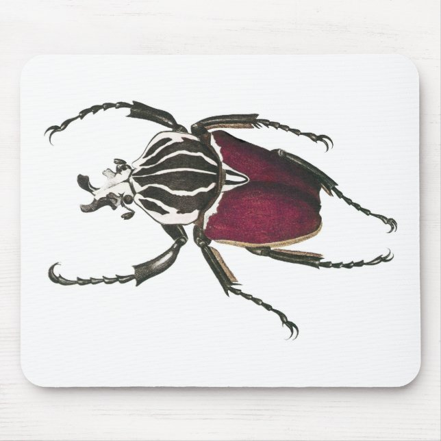 Goliath Beetle Mouse Pad (Front)