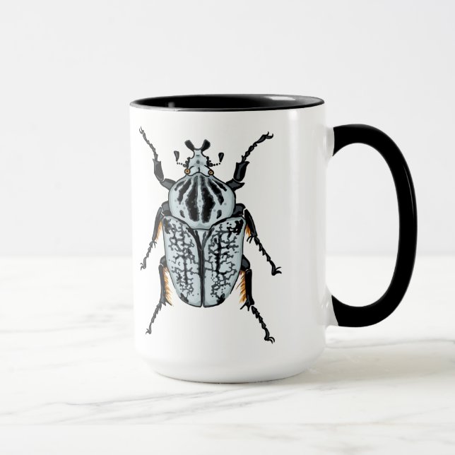Goliath Beetle (single) Mug (Right)