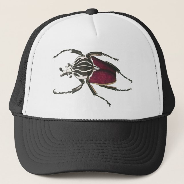 Goliath Beetle Trucker Hat (Front)