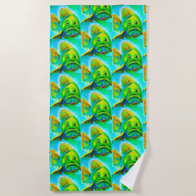 GOLIATH GROUPER BEACH TOWEL (Front)