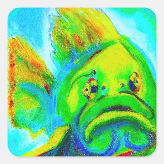 Goliath Grouper Sticker (Front)