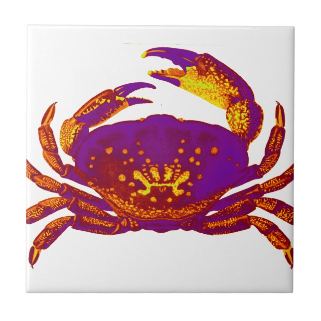 Goliath the Crab Ceramic Tile (Front)
