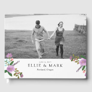 Golightly Floral Wedding Guest Book