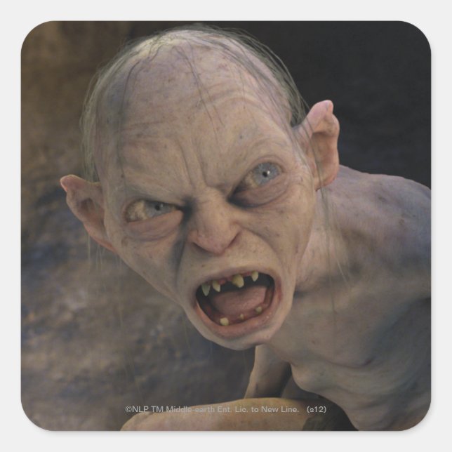 GOLLUM™ Close Up Square Sticker (Front)