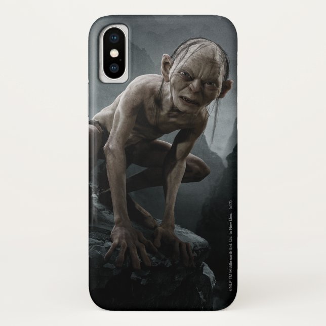 GOLLUM™ on a Rock Case-Mate iPhone Case (Back)