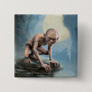 GOLLUM™ with Moon 15 Cm Square Badge