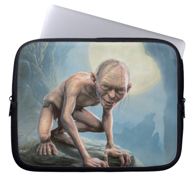 GOLLUM™ with Moon Laptop Sleeve (Front)