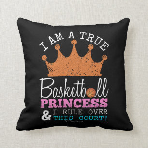 Golly Girls: Basketball Princess Rule This Court Cushion