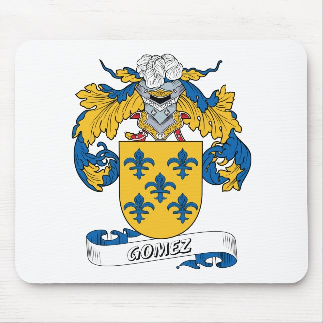Gomez Family Crest Mouse Pad (Front)