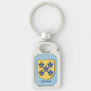 Gomez Historical Shield Key Ring