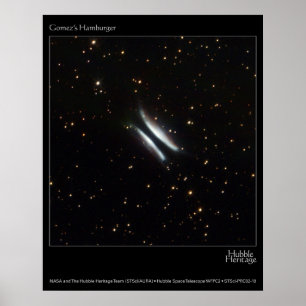 Gomez's Hamburgers Hubble Telescope Photo Poster