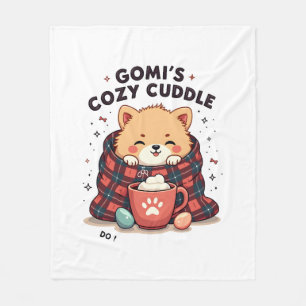Gomis Cosy Cuddle Vintage Dog Blanket Design Do No