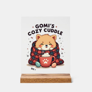 Gomis Cosy Cuddle Vintage Dog Blanket Design Do No Acrylic Sign