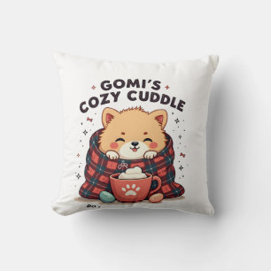 Gomis Cosy Cuddle Vintage Dog Blanket Design Do No Cushion
