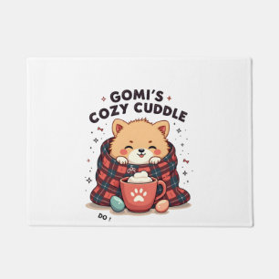 Gomis Cosy Cuddle Vintage Dog Blanket Design Do No Doormat