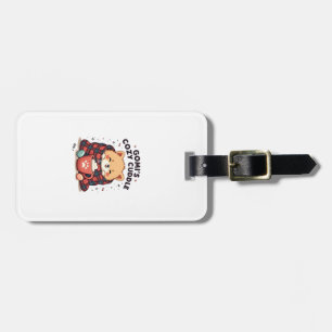 Gomis Cosy Cuddle Vintage Dog Blanket Design Do No Luggage Tag