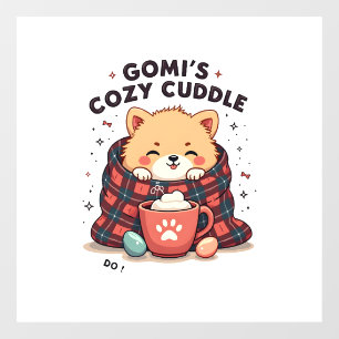 Gomis Cozy Cuddle Vintage Dog Blanket Design Do No