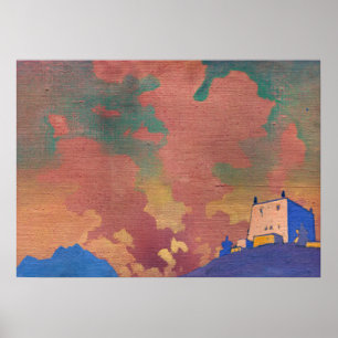 Gompa by Nicholas Roerich Poster