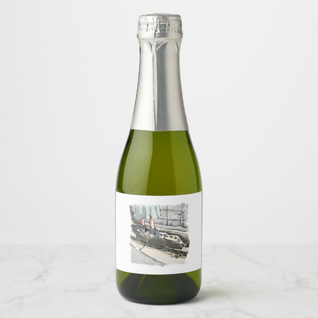 Gomuji Samu Sparkling Wine Label (Front)