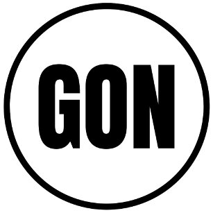 GON - Groton/New London Classic Round Sticker