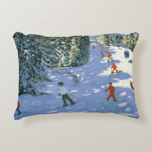 Gondola Austrian Alps 2004 Decorative Cushion