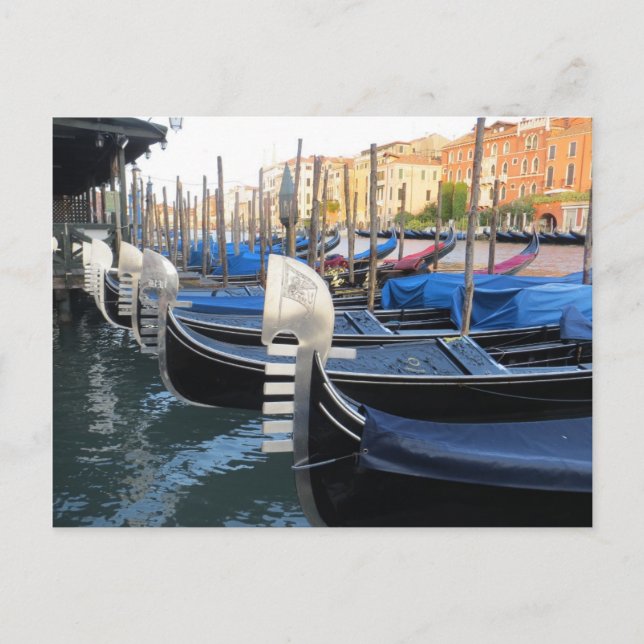 Gondola, gondolas! postcard (Front)