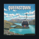Gondola in Queenstown New Zealand Travel Magnet<br><div class="desc">Queenstown, New Zealand, is a breathtaking destination known for its stunning alpine scenery, adventure sports, and vibrant atmosphere. Nestled on the shores of Lake Wakatipu and surrounded by the Remarkables mountain range, Queenstown offers postcard-perfect views year-round. It’s often called the “Adventure Capital of the World” due to its wide range...</div>