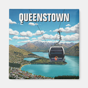 Gondola in Queenstown New Zealand Travel Magnet