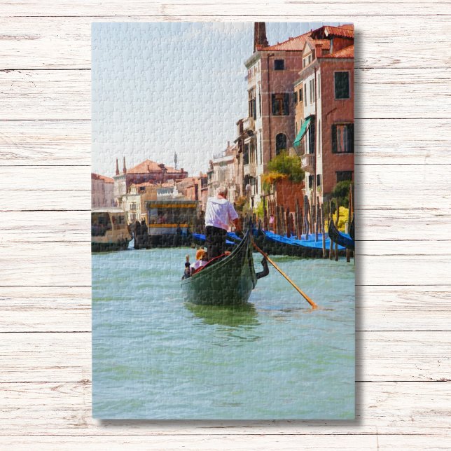 Gondola In Venice Italy Jigsaw Puzzle (Creator Uploaded)
