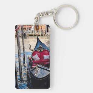 Gondola in Venice Italy Key Ring