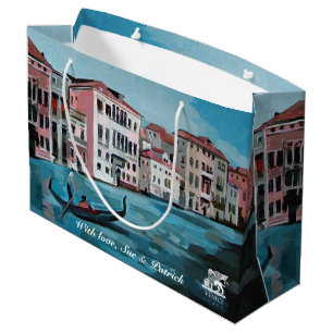 Gondola in Venice, Italy Large Gift Bag
