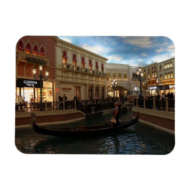 Gondola Ride at The Venetian Magnet (Horizontal)