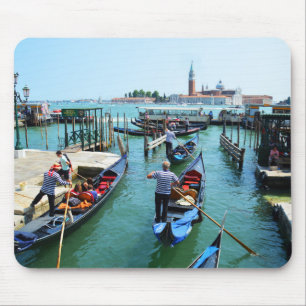 Gondola rides in Venice Mouse Pad
