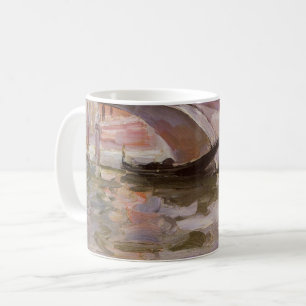 Gondolas by John Singer Sargent, Impressionism Art Coffee Mug