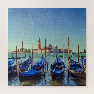 Gondolas in Venice, Italy Jigsaw Puzzle
