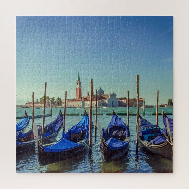 Gondolas in Venice, Italy Jigsaw Puzzle (Vertical)