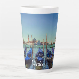 Gondolas in Venice, Italy Latte Mug