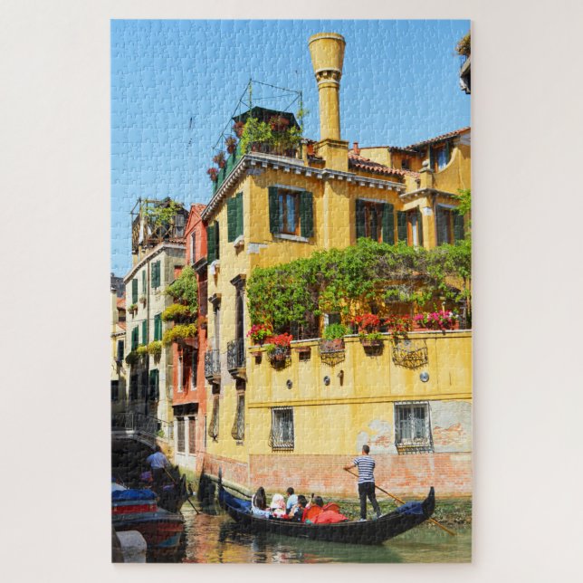 Gondolas in Venice Jigsaw Puzzle (Vertical)