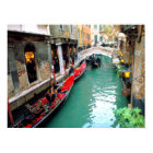 Gondolas on a Venetian Canal