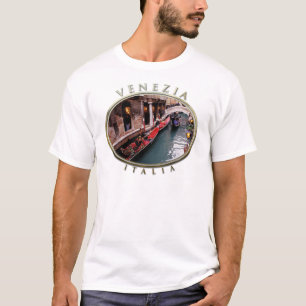 Gondolas on a Venetian Canal T-Shirt