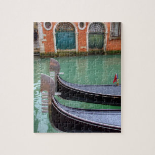 Gondolas on the Grand Canal, Venice Jigsaw Puzzle
